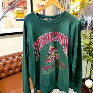 Vintage XL PHX Coyotes Pullover Sweater